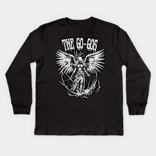 The gogos metal Kids Long Sleeve T-Shirt